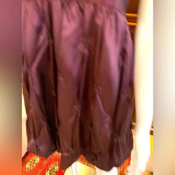 Beautiful shiny mini prom dress rose color big bow spagetthi straps elastic top - Picture 11 of 14